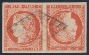 France #8d Fournier forgery