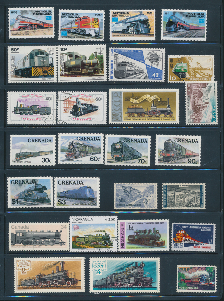 COMPLETE MINT SET OF POSTAGE STAMPS ISSUED IN THE YEAR 1961 BY THE US POST  OFFICE DEPT.