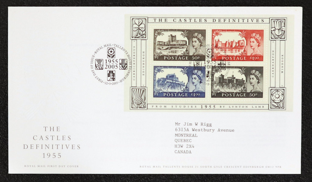  Caemarton Castle 11p Great Britain Postal Stamp : Toys