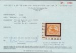 1985 V. G. Greene Foundation certificate