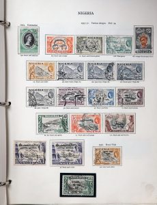 Lot 1372, Commonwealth Collection 1952-71 mostly used, sold for C$3,744