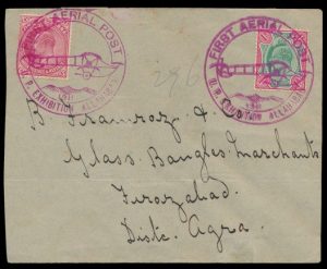 From Lot 1385, Leon V. Pont Extensive Personal Collection of Indian First Flight and Related Covers, 1911 to 1934sold for C$99,450