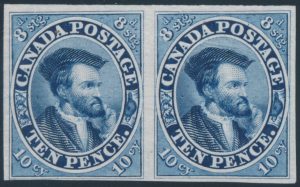 Lot 39, Canada ten pence Cartier plate proof pair in light blue, sold for C$1,111