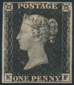 Lot 940, Great Britain 1840 Penny Black, Fine o.g.