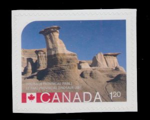 Lot 326, Canada 2015 Hoodoos UNESCO souvenir single (recalled), sold for $321