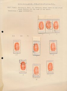 Lot 383, British Central Africa 1898 1p Internal Postage Stamp group, sold for C$1,345