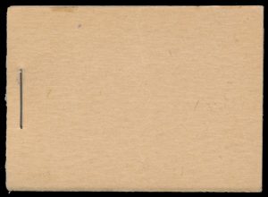 Lot 258, Canada 1929 King George V Scroll complete booklet with plain manila cover, VF, sold for C$702