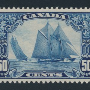 Canada #158 1929 50c dark blue Bluenose