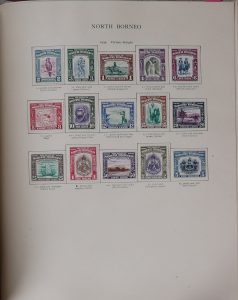 Lot 593, extensive collection of mint British Commonwealth King George VI Issues in three New Age Stamp Albums, 1937-1951, sold for C$7,020