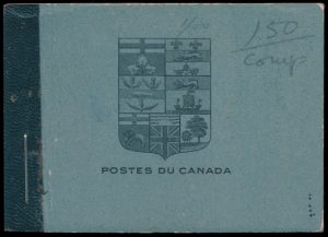 Lot 237, Canada 1922 Admiral French booklet, sold for C$6,084