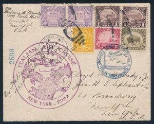 Lot 735, 1933 Italo Balbo return flight, New York to Rome