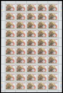 Lot 225, Canada 1996 Gravenstein Apple VF NH sheet of 50, sold for C$819