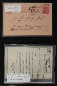 Lot 823, Worldwide 1840s to modern group of postcards, sold for C$761