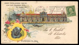 Lot 892, USA 1903 St. Louis World's Fair Electrical Building cachet to St. Charles Missouri
