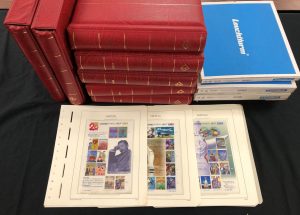 Lot 1213, Superb Mostly Mint Japan Collection in new hingeless albums 1868-2001, sold for C$6,318