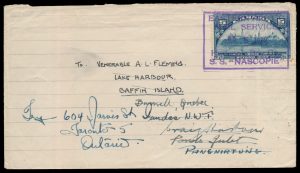 Lot 670, Canada 1933 Nascopie multiple redirected cover, sold for C$497