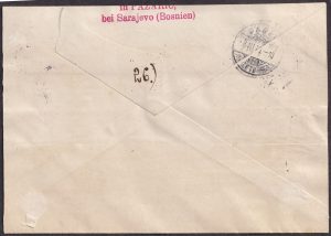 Lot 63, Belgian Congo 1919 registered cover from Pazaric to Basel Switzerland, sold for C$321