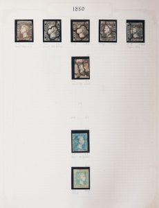 Lot 1252, Spain 1850/1868 Queen Isabella II collection, sold for C$3,068